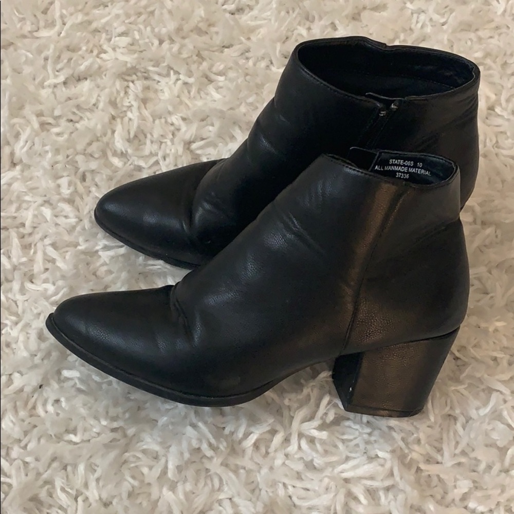 Boohoo Black Pointed Boots